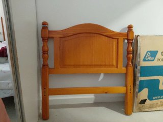 Cabecero para cama de 90cm de madera