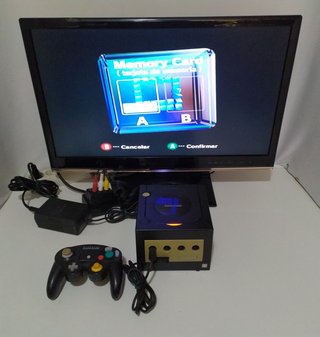 Nintendo GameCube PAL DOL 001 lettore non funzionante (LEED)