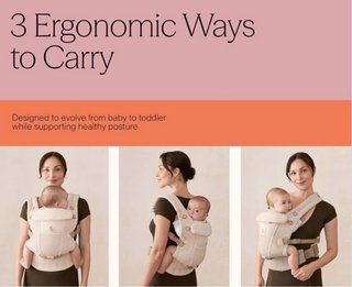 Mochila Ergobaby Portabebé SoftFlex Mesh