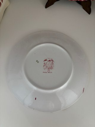 Taza grande La Cartuja de Sevilla con plato