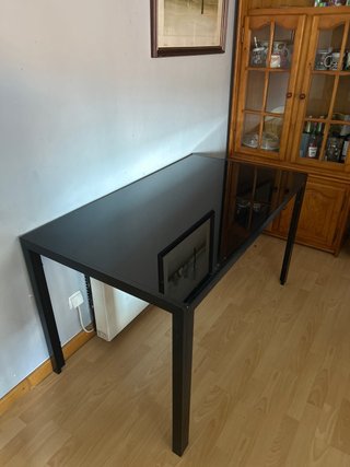 Mesa comedor cristal 75x175