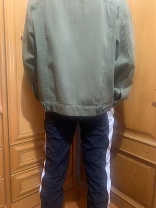 Chaqueta vaquera ligera verde