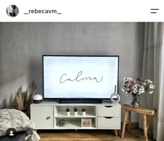 Mueble TV Maison du Monde + Encimera de pino