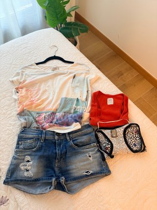 Lote Ropa Talla S/M Pepe Jeans Pantalón Vaquero