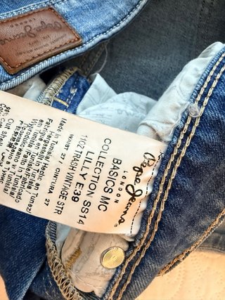 Lote Ropa Talla S/M Pepe Jeans Pantalón Vaquero