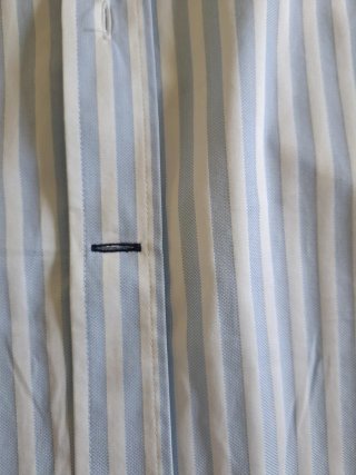 Camisa Thomas Allend Rayas Azul y Blanco