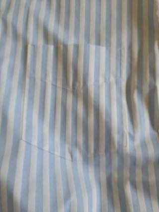 Camisa Thomas Allend Rayas Azul y Blanco