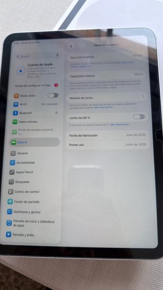 iPad 10ª Gen 128GB WiFi + Celular Plata