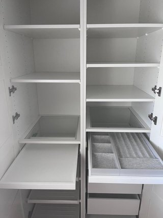 Armario Blanco IKEA BERGSBO 100x60x236