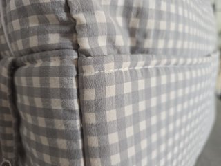 Borsa Maternità Vichy Grigia