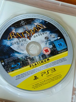Batman Arkham Asylum PS3 Platinum