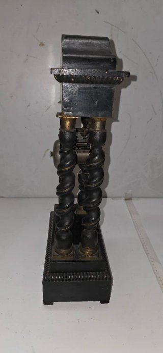 Orologio da tavolo portale in legno francese n 9