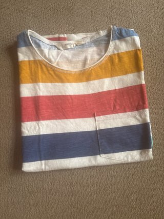 Maglietta Mango a Righe Multicolore Taglia 9-10 Anni