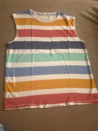 Maglietta Mango a Righe Multicolore Taglia 9-10 Anni
