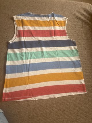 Maglietta Mango a Righe Multicolore Taglia 9-10 Anni
