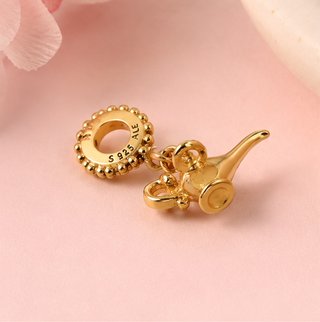 Charm Lámpara Mágica Aladdín Oro S925