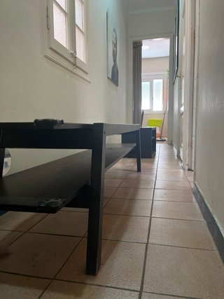 Banqueta mueble negro madera