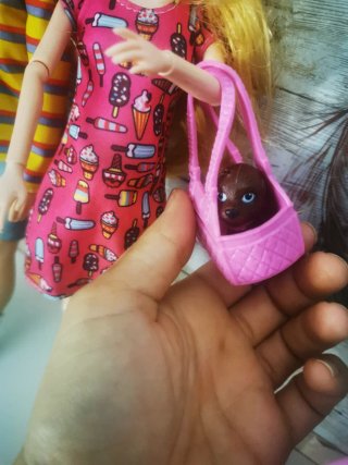 Set di bambole incinte e famiglia