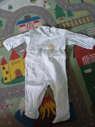 Tutina cotone neonato orsetto