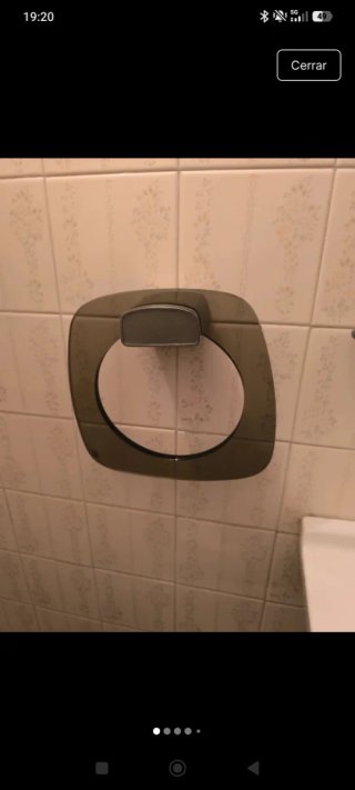 Accesorios de baño cristal y metal