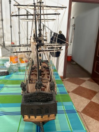 Maqueta Barco Montado a Mano
