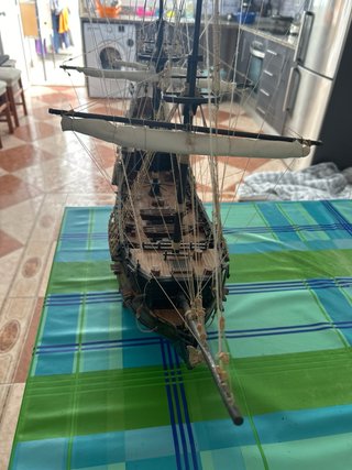 Maqueta Barco Montado a Mano