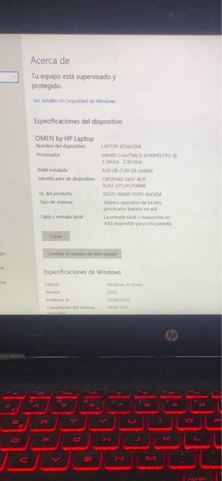 HP OMEN Gaming 15,6” - Buono stato
