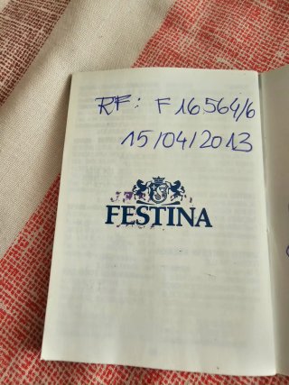 Orologio Festina Cronografo Uomo
