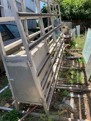 Caballete aluminio transporte