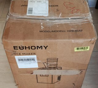 Máquina de Gelo EUHOMY HZB-20AF - Para Reparar