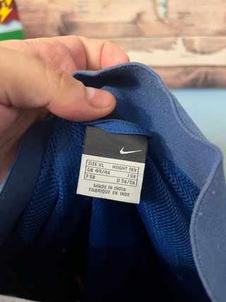 Chaqueta FC Barcelona Azul y Naranja