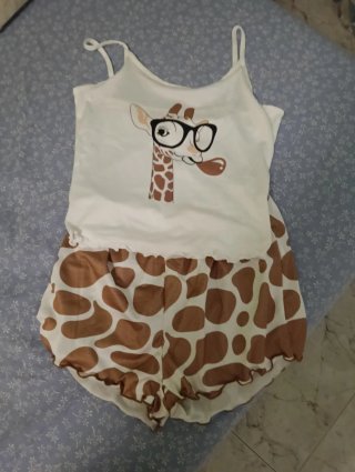 Pijama Jirafa Divertido Talla Única