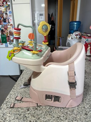 Seggiolone per bambini 3 in 1 rosa