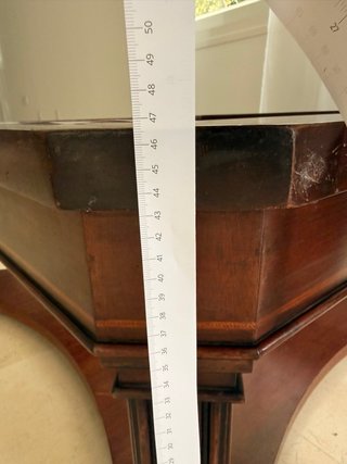 Mesa de centro madera antigua (sin cristal)