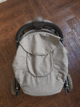 Carro de paseo gris