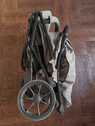 Carro de paseo gris