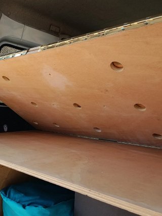 Cajón cama camper furgoneta