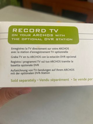 Reproductor multimedia Archos 404