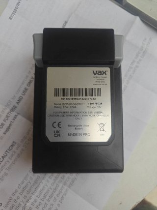 Batería Vax BV25040 18V 72Wh