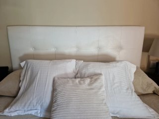 Cabecero Capitone Polipiel Beige 150cm