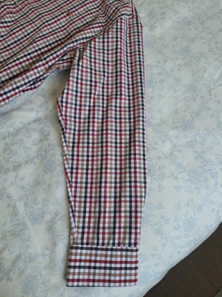 Camisa regular fit de cuadros de Spagnolo .