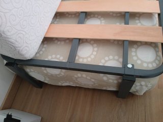 Cama nido con estructura metálica