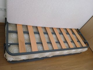 Cama nido con estructura metálica