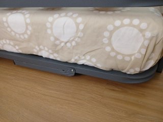 Cama nido con estructura metálica
