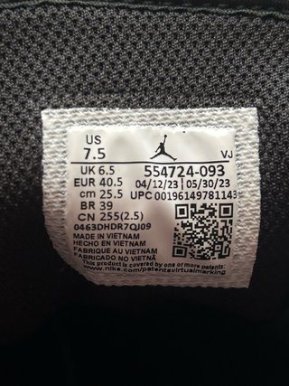Jordan Nere Taglia 40.5