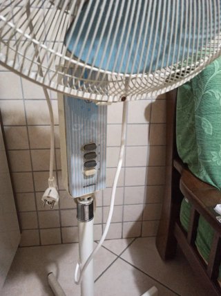 Coppia Ventilatori Vintage Evernal Anni 80/90