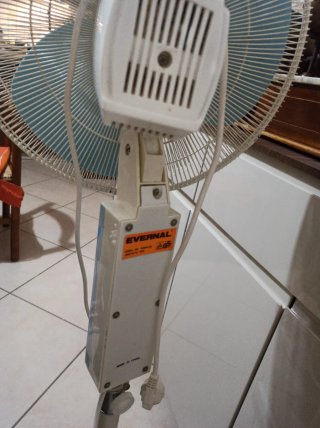 Coppia Ventilatori Vintage Evernal Anni 80/90