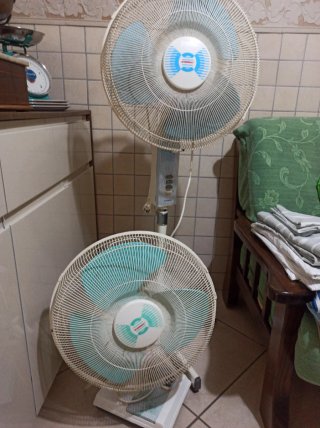 Coppia Ventilatori Vintage Evernal Anni 80/90