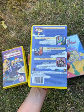 Lote 3 VHS Los Simpson