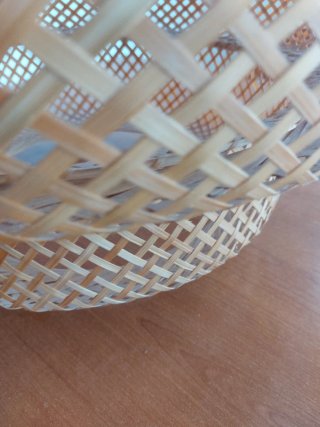 Lámpara de techo SINNERLIG bambú IKEA - 50cm